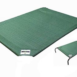 Coolaroo Elevated Pet Bed Replacement Cover Large Brunswick Green