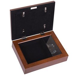 Woodgrain Traditional Music Box Plays Amazing Grace