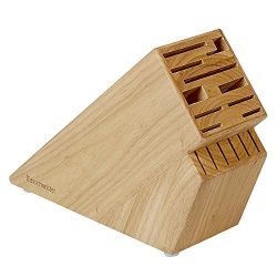 Messermeister Avanta 11 Piece Deluxe Block Knife Set, Black