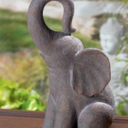 Good Luck Elephant Statue – Grasslands Road World Garden | Indoor & Outdoor Decor