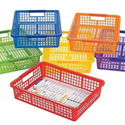 Fun Express Classroom Storage Baskets with Handles