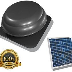 Brightwatts Premium Solar Attic Fan, (25 Watts)