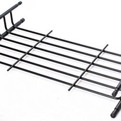 64" Black Universal Roof Rack Cargo Carrier w/ Extension Luggage Hold Basket SUV
