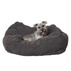 K&H Pet Products Cuddle Cube Pet Bed Small Gray 24" x 24"