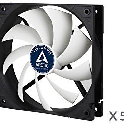 ARCTIC F12 PWM PST - 120 mm PWM PST Case Fan - Five Pack