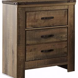 Signature Design by Ashley B446-92 Trinell Nightstand, Brown