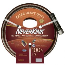 Teknor Apex NeverKink 8642-100, Extra Heavy Duty Garden Hose, 5/8-Inch by 100-Feet