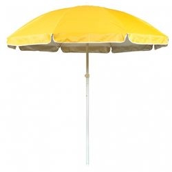 6.5' Portable Beach and Sports Umbrella by Trademark Innovations (Yellow)