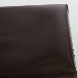 Great Deal Furniture Jaeden | Backless Faux Leather Counter Stool | Set of 2 | in Brown