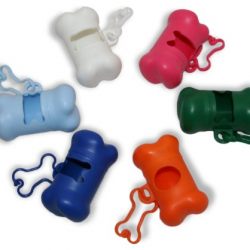 Best Pet Supplies Extra Thick Waste Poop Bags with Dispenser, Scented, Black Paw, 525-Pack