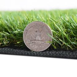 iCustomRug Thick Synthetic Artificial Grass Available In Many Sizes With Finished Edges All Around And Drainage Holes