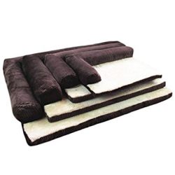 Spring fever Home Removable Antislip Pet Sofa Cozy Couch Warm Soft Cat Dog Bed Coffee M (27.521.65.9 inch)