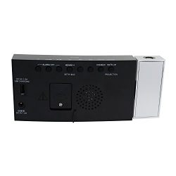 Jensen Radio Alarm Clock Black (JCR-238)
