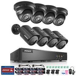 ANNKE H.264+ 8CH Security Camera System 1080P Lite Surveillance