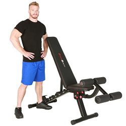 Fitness Reality 2000 Super Max XL High Capacity Weight Bench with Detachable Leg Lock-Down