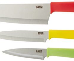 Kuhn Rikon Color Plus Classic Professional Set, Red/Yellow/Green