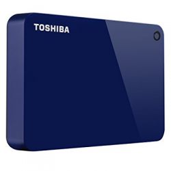 Toshiba Canvio Advance 3TB Portable External Hard Drive USB 3.0, Blue