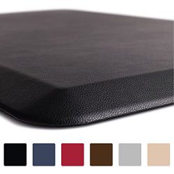 The Original 3/4" GORILLA GRIP (R) Premium Anti-Fatigue Comfort Mat, 32x20 inches (Black)