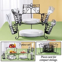 Buffet Organizer - 7 Pc