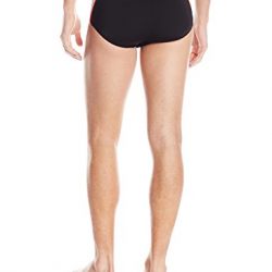 adidas Men's Solid Splice Infinitex Brief, Red, 30