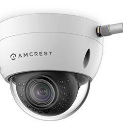 Amcrest ProHD Outdoor 1.3 Megapixel Wi-Fi Vandal Dome IP Security Camera - IP67 Weatherproof, IK10 Vandal-Proof, 1.3MP (1280x960 TVL), IPM-751W (White)