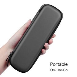 Fintie Apple Pencil Case, Premium PU Leather Protective Carrying Bag Sleeve Pouch Case with Built-in Pocket and Slots for Apple iPad Pro/iPad 2018 (6th Generation) Pencil/Adapter, Space Gray