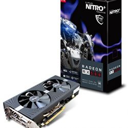 Sapphire 11265-07-20G Radeon NITRO+ RX 580 4GB GDDR5 DUAL HDMI/DVI-D/DUAL DP with backplate (UEFI) PCI-E Graphics Card