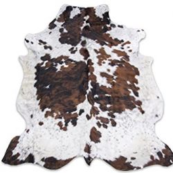 Rodeo Tricolor Cowhide Rug XXL