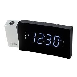 Jensen Radio Alarm Clock Black (JCR-238)
