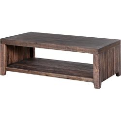 Magnussen T2528 Caitlyn Rectangular Cocktail Table with Casters