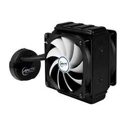 ARCTIC Liquid Freezer 120, High Performance CPU Water Cooler with low noise 120 mm PWM fans, Fluid Dynamic Bearing, Compatible with Intel and AMD, MX-4 thermal compound included