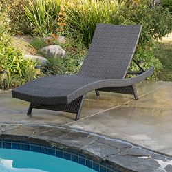 Christopher Knight Home Salem Chaise Outdoor Lounge