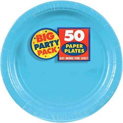 Big Party Pack Dinner Plates, 50 Pieces, Made from Paper