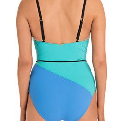 Amoressa by Miraclesuit Women's One Piece Surplice Swimsuit Pool Side
