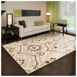 Superior Designer Augusta Collection Area Rug, 8mm Pile Height with Jute Backing