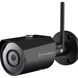 Amcrest 2K 3MP Wireless Outdoor Security Camera ProHD 1080P / 1296P (2304TVL) Bullet IP WiFi Outdoor Camera - Full HD 1080P @ 30fps and 1296P @ 20fps, IP67, 98ft Night Vision, IP3M-943B (Black)