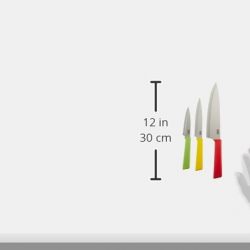 Kuhn Rikon Color Plus Classic Professional Set, Red/Yellow/Green