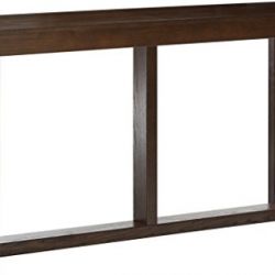 Ashley Furniture Signature Design - Watson Sofa Table - Rectangular - Contemporary Living - Dark Brown