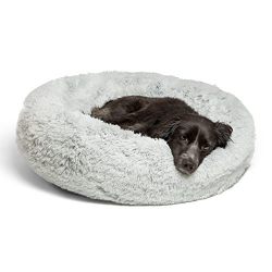 Best Friends by Sheri Luxury Shag Fuax Fur Donut Cuddler (Multiple Sizes) – Donut Cat and Dog Bed
