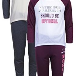 dELiA*s 'dELiAs Girls Pajama Sleepwear Sets Long Sleeve Shirts With Pants