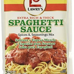 Lawry's Extra Thick & Rich Spaghetti Mix, 1.42 oz (Case of 12)