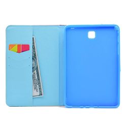 For Samsung Galaxy Tab A 8.0 T350 (2015) Case - ANGELLA-M Tablet Protective Cover Premium PU Leather Wallet Shell Fold Stand Magnetic Closure Case Classic - Totem