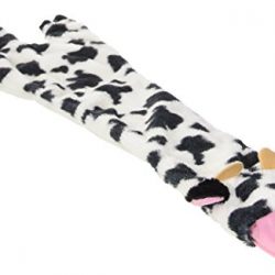 Ethical Pets Skinneeez Crinklers Cow Dog Toy, 23-Inch