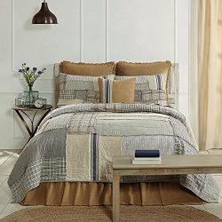 Mill Creek King Quilt, 95 x 105, Farmhouse Style, Country Quilted Bedding