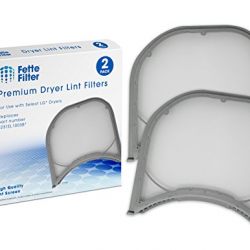 2-Pack - LG 5231EL1003B Compatible Dryer Lint Filter Assembly with Felt Rim Seal