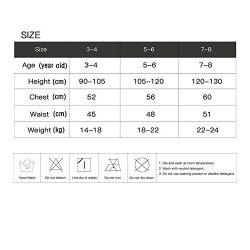 HUGS IDEA Little Girls One Piece Swimsuit Classic Black and White