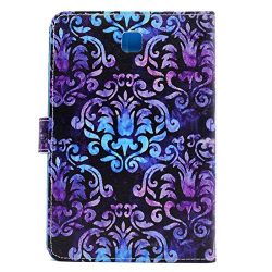 For Samsung Galaxy Tab A 8.0 T350 (2015) Case - ANGELLA-M Tablet Protective Cover Premium PU Leather Wallet Shell Fold Stand Magnetic Closure Case Classic - Totem