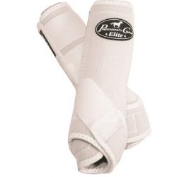 Professionals Choice Equine Sports Medicine Ventech Elite Leg Boot Value Pack, Set of 4 (Medium, White)
