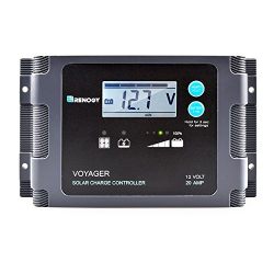 20A Negative-Ground PWM Controller Waterproof Solar Charge Controller