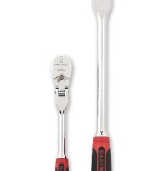 GearWrench 81204P 120XP Cushion Grip Flex Teardrop Ratchet Set, 2-Piece